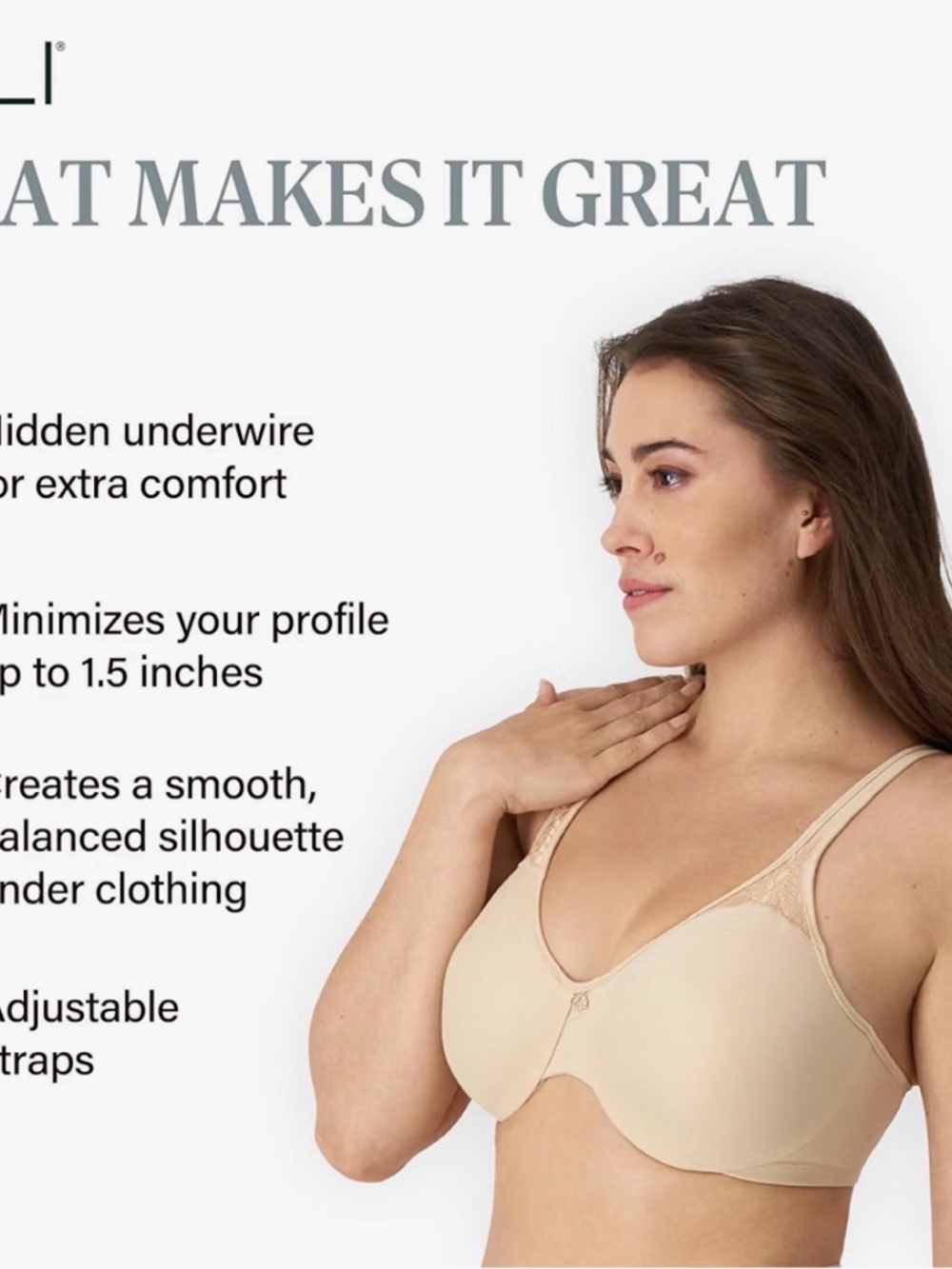 Minimizer Underwire Bra - Picture 4 of 5